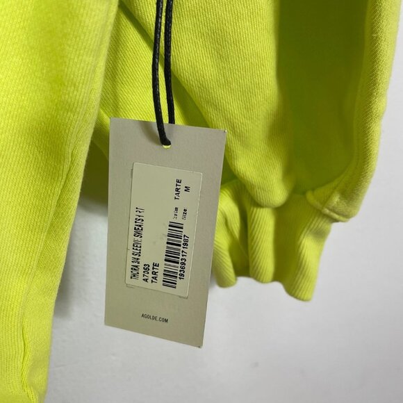 AGOLDE Thora Sweatshirt In Tarte Size M - Picture 6 of 8